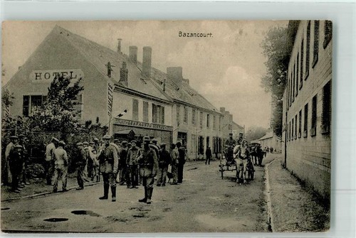 10650194 - Bazancourt Hotel Soldat Reims 1916