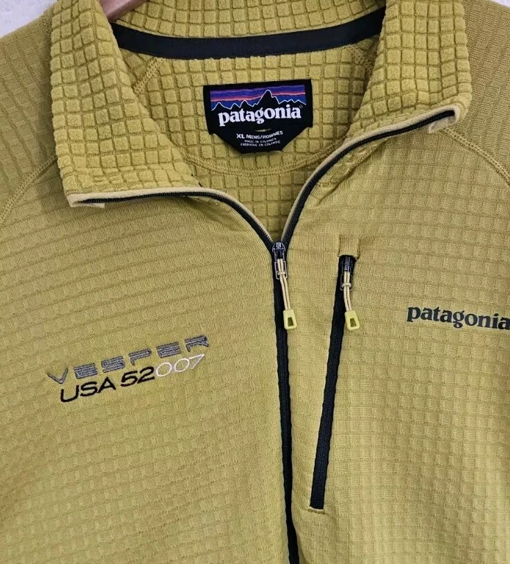 patagonia vesper 1/4 zip polartec power dry 