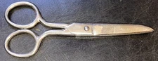 Elementary School Scissors 5" Sharp Point EVERSHARP Forged Steel Vintage USA