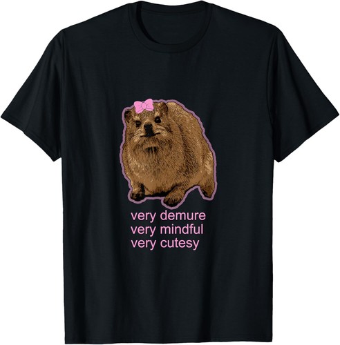 Demure, mindful and cutesy Rock Hyrax - Daisy! T-Shirt Hoodie