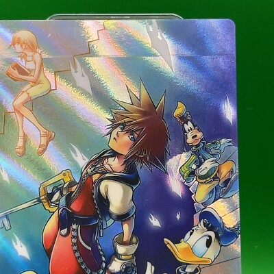 Sora Donald Goofy 03 Kingdom Hearts Wafer Card Bandai Japanese TCG