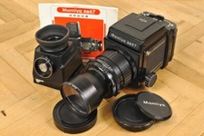 Mamiya RB67 Pro Sekor 250mm f/4.5 Telephoto Lens/120 Filmback/Chimney Finder