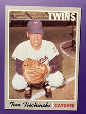 Tom Tischinski - Twins 1970 #379 Topps Baseball Card - Near Mint Plus
