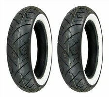 Shinko 10090-19 16070-17 777h.d. White Wall Tires 06-16 Harley-davidson Dyna