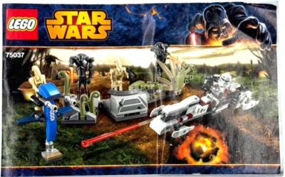 PlayStation4 - シムアペックス セット INSTRUCTIONS ONLY - LEGO Star Wars: Battle on Saleucami (75037