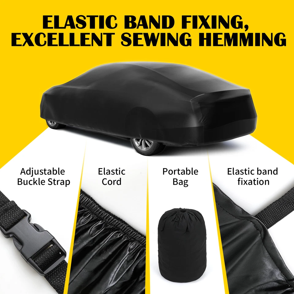 Protector de cubierta de coche interior elástico satinado para Mercedes-Benz SL500 SL600 SL63 550 Foto 4 de 4