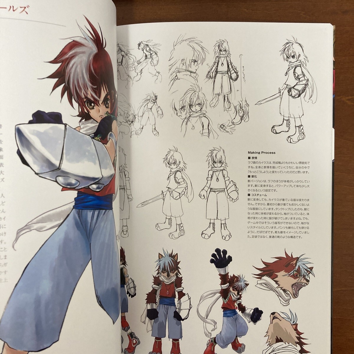 Mutsumi Inomata's character work 