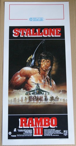lotto 10 locandine film con SYLVESTER STALLONE anni '70/'90 ottime condizioni GM - Foto 6 di 10