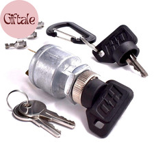 E-Z-GO Starter Ignition Key Switch W/Umbrella Key for EZ-GO Electric Golf Cart O