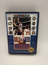 Bulls vs. Lakers and the NBA Playoffs (Sega Genesis, 1991) In Box, No Manual