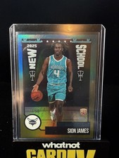 2025-26 Topps - New School Sion James #NS-33 Gold Rainbow /50 (RC)