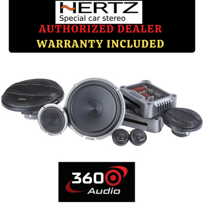 Hertz MPK 163.3 PRO Mille Pro 6.5'' 3-Way Component Speaker System 300W Peak