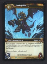 WOW World Of Warcraft TCG Citadel Foil #15/30 Invincible NrMt/Mt