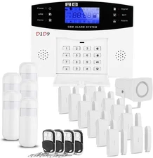 Burglar Alarm System Wireless DIY GSM for Home House Security