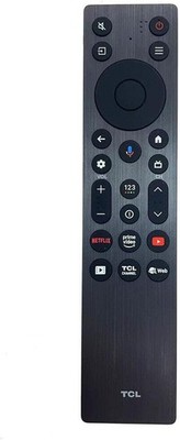 Voice TV Remote Control Controller OEM for TCL 55QM6K 55-Inch, 65QM6K 65-Inch