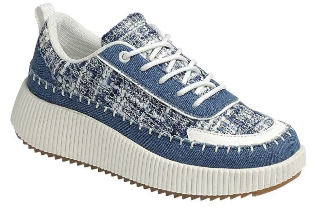 Lace Up Comfortable Platform Walking Shoes