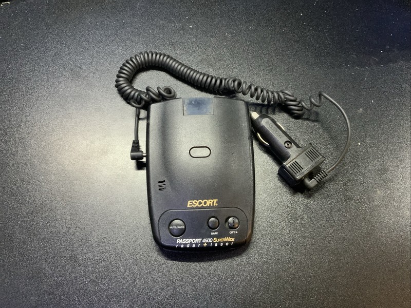 Escort 4500 Superwide + Laser Radar Detector *SEE Discription