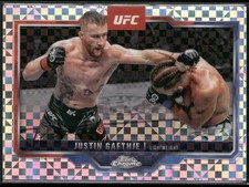 Justin Gaethje Chrome 2025 X-fractor #138