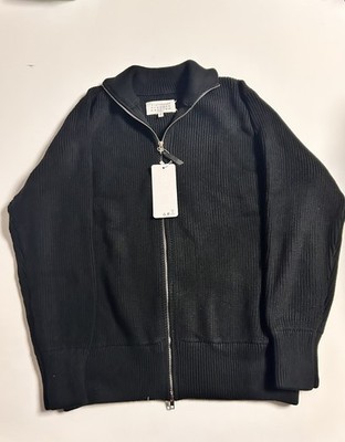 Maison Margiela Zip Cardigan   Schwarz   Größe M