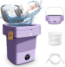Portable Mini Washing Machine Washer Foldable Washer and Spin Dryer Small Travel