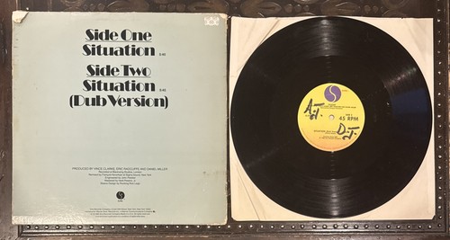 YAZOO: Situation 12" Vinyl Single 45 RPM 1982 SIRE Records 1st Pressing EX COND. - Foto 2 di 8