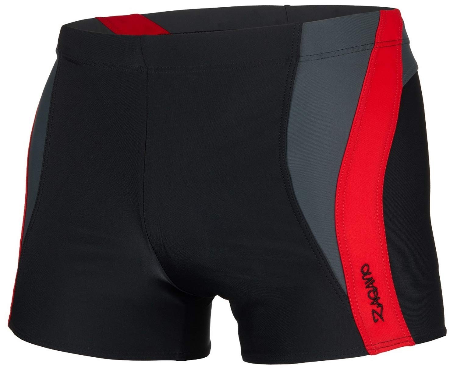 Maillot de bain homme rouge pour les vacances à la plage