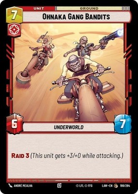 x3 Ohnaka Gang Bandits C Star Wars A Lawless Time M/NM