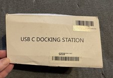 NEW USB C Docking Station W/ Vertical Stand Compatible 10 in 1 Vertical Docking