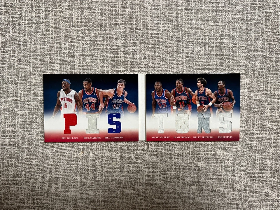 2012-2013 Panini Preferred Detroit Pistons Game Worn Patch Booklet /129 - Image 2 of 3