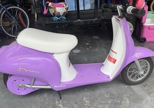 Used - Razor Pocket Mod Miniature Euro-Style Electric Scooter - Betty Purple