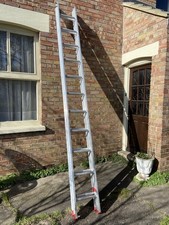 Youngman 100 2 Section Ladder, Extends to 5.98m, safe working height 6.32m