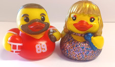 Animolds Taylor Swift Travis Kelce Pato de Goma Celebridad Pareja Chiefs Swiftie
