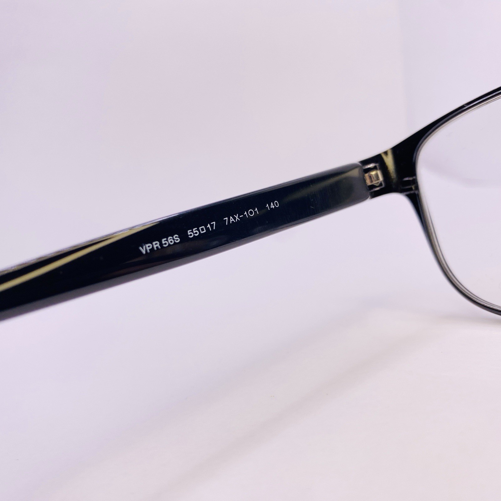 Prada Eyeglasses Frames VPR 56S 7AX-1O1 55 [] 17 140 Black Authentic thumbnail 4
