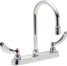 Delta 26C3944 Double Handle Commercial Grade Kitchen Faucet - Chrome