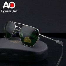 Ao Aviation Sunglasses Men Original American Optical Glass
