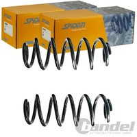 2X Spidan Fahrwerksfedern Satz Hinten Passend FÜR Audi Tt Links+Rechts | 86956