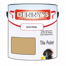 Tile Paint 500ml & 1L – 125 Colours for Kitchen Bathroom Wall & Home Tiles