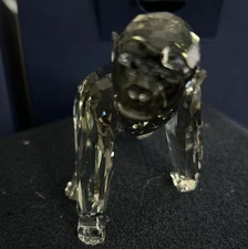 New Swarovski SCS Gorilla Cub, 2009 955440 Box, No Top To Box
