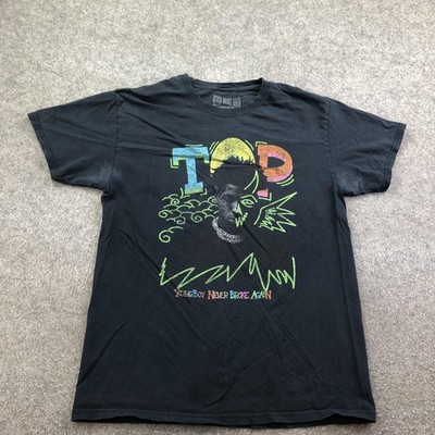 NBA Young BoyShirt Mens Medium Black Never Broke Again  Rap Hip Hop Music
