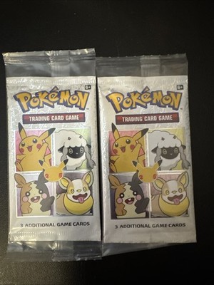 pokemon 25th anniversary 3 card pack Pokémon TCG General Mills 25th Anniversary 3-card Booster Pack - Sealed  Rare 💎