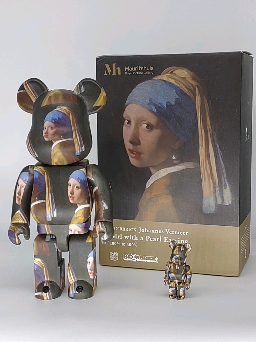 MEDICOMTOY BE@RBRICK Johannes Vermeer Girl with a Pearl MEDICOMTOY BE@RBRICK Johannes Vermeer Girl with a Pearl