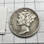 1944  - Mercury   Dime - 90% Silver - Free Shipping.