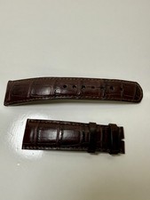 Mint A. Lange & Sohne brown croc strap 22x18mm