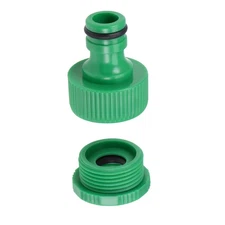 5 x Hose Tap Connector G1/2 Threaded Faucet Nozzle Quick Connect Adapter