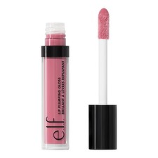 e.l.f. Lip Plumping Gloss, High-Shine 0.1 Fl Oz (Pack of 1), Sparkling Rose