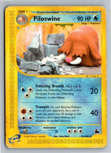 Piloswine #24 (Skyridge (2003))