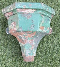 Antique reclaimed cast iron rain hopper,rainwater head,scupper box,Planter