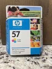 HP 57 Tri Color Ink Jet Cartridge New Sealed Genuine May 2006