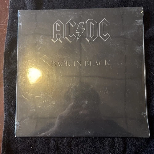AC/DC Back In Black LP Columbia France, 2003 Reissue Sealed New