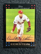 DAVID ECKSTEIN #491 2007 Topps Baseball QTY St. Louis Cardinals